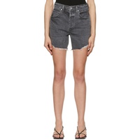 Citizens of Humanity Black Elle Shorts 221030F088015