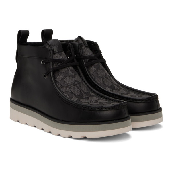  코치 1941 Coach 1941 Black Chukka Boots 241903M224000