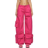 콜리나 스트라다 Collina Strada SSENSE Exclusive Pink Lawn Trousers 241236F069002