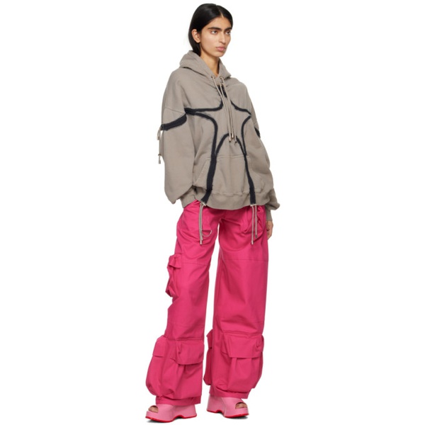  콜리나 스트라다 Collina Strada SSENSE Exclusive Pink Lawn Trousers 241236F069002