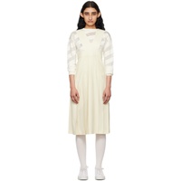 Comme des Garcons Girl 오프화이트 Off-White Pleated Midi Dress 242670F054003