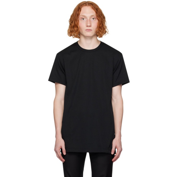  Comme des Garcons Homme Plus Black Paneled T-Shirt 232347M213002