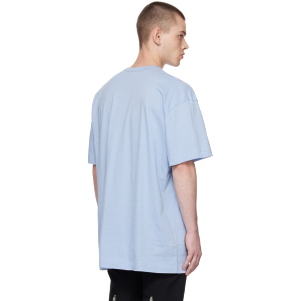  Comme des Garcons Homme Plus Blue Graphic T-Shirt 231347M213011