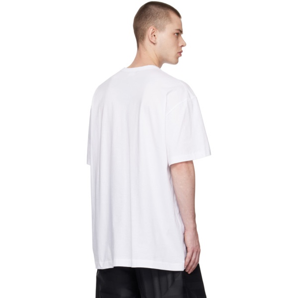  Comme des Garcons Homme Plus White Graphic T-Shirt 231347M213012