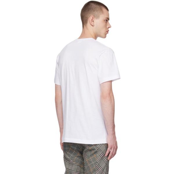  Comme des Garcons Homme Plus White Graphic T-Shirt 231347M213017