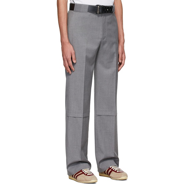  Commission SSENSE Exclusive Grey Polyester Trousers 221400M191015