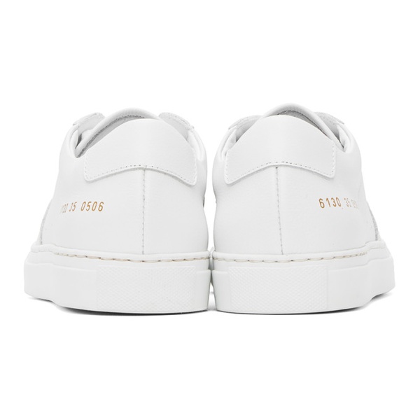  커먼 프로젝트 Common Projects White BBall Classic Low Sneakers 232426F128015