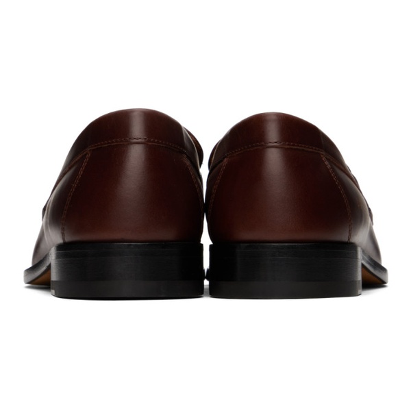  커먼 프로젝트 Common Projects Brown Leather Loafers 241133M231005