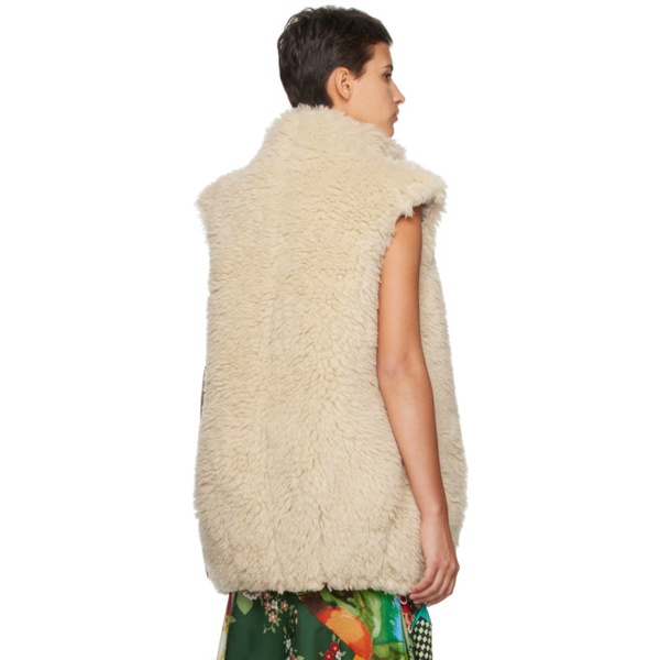  Conner Ives 오프화이트 Off-White Chubby Vest 241954F027000