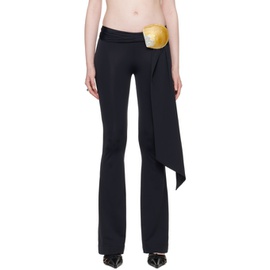Conner Ives Black Sash Trousers 242954F087000