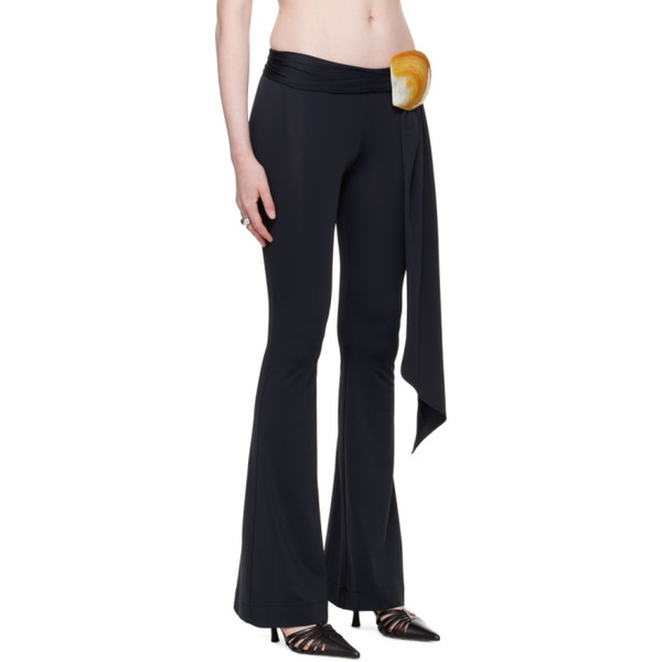  Conner Ives Black Sash Trousers 242954F087000