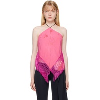 Conner Ives Pink Piano Shawl Camisole 242954F111000