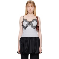 Conner Ives Gray Printed Camisole 242954F111001