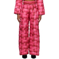 Constanca Entrudo Pink Padded Trousers 222944F087000