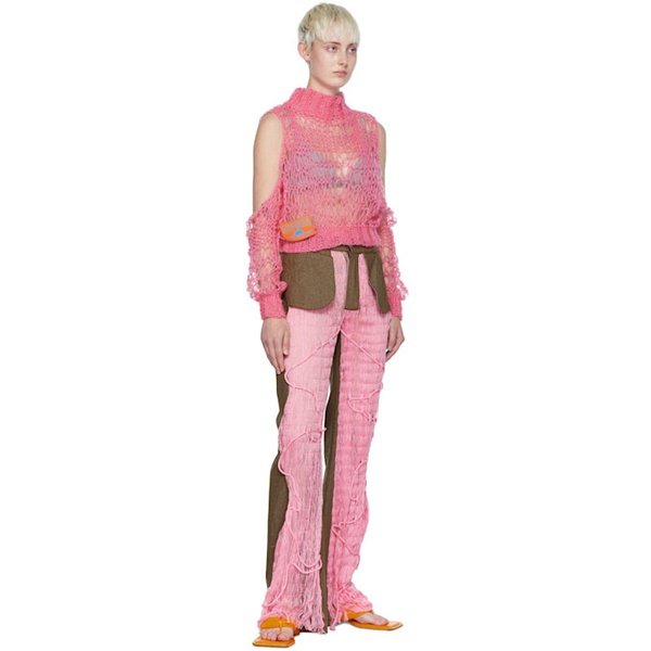  Constanca Entrudo Pink Mohair Sweater 221944F099016