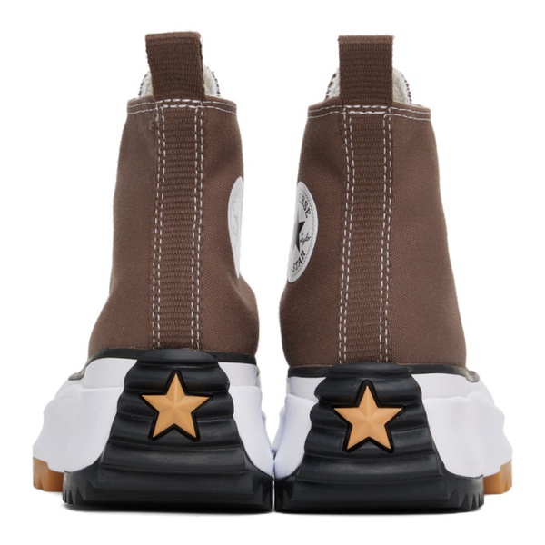  컨버스 Converse Brown Run Star Hike Sneakers 231799M237068