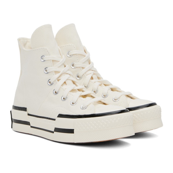  컨버스 Converse 오프화이트 Off-White Chuck 70 Plus High Top Sneakers 231799F127017