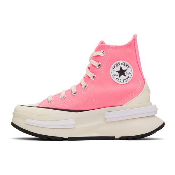  컨버스 Converse Pink Run Star Legacy CX High Top Sneakers 231799F127149