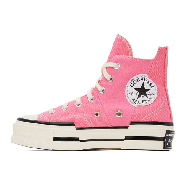  컨버스 Converse Pink Chuck 70 Plus Sneakers 241799F127033