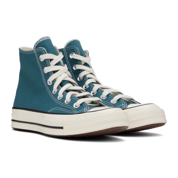  컨버스 Converse Blue Chuck 70 Vintage Canvas Sneakers 241799F127046