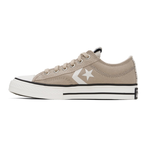  컨버스 Converse Taupe Star Player 76 Sneakers 241799F128015