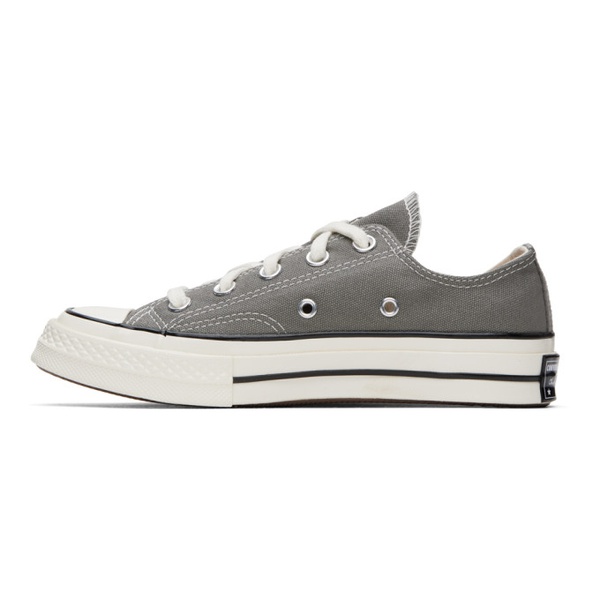  컨버스 Converse Gray Chuck 70 Vintage Canvas Sneakers 241799F128019