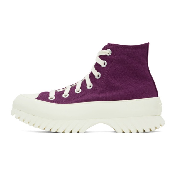  컨버스 Converse Purple Chuck Taylor All Star Lugged 2.0 Sneakers 231799F127111