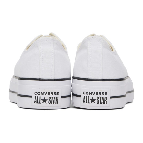  컨버스 Converse White Chuck Taylor All Star Lift Sneakers 241799M237019