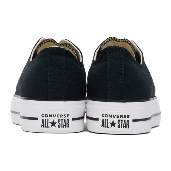  컨버스 Converse Black Chuck Taylor All Star Lift Sneakers 241799M237020