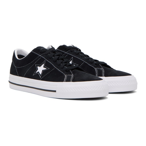  컨버스 Converse Black One Star Pro Sneakers 241799M237006