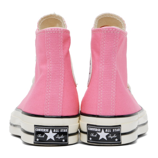  컨버스 Converse Pink Chuck 70 Vintage Canvas Sneakers 241799F127073