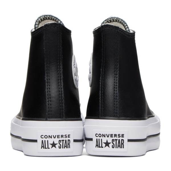  컨버스 Converse Black All Star Lift Sneakers 241799F127014