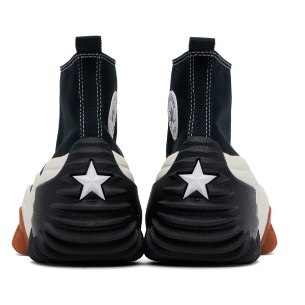  컨버스 Converse Black Run Star Motion High Top Sneakers 241799F127082