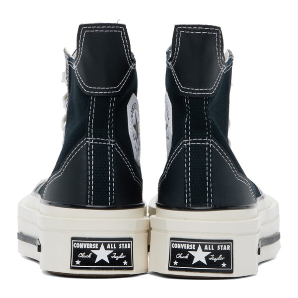  컨버스 Converse Black Chuck 70 De Luxe Squared High Top Sneakers 241799M236055