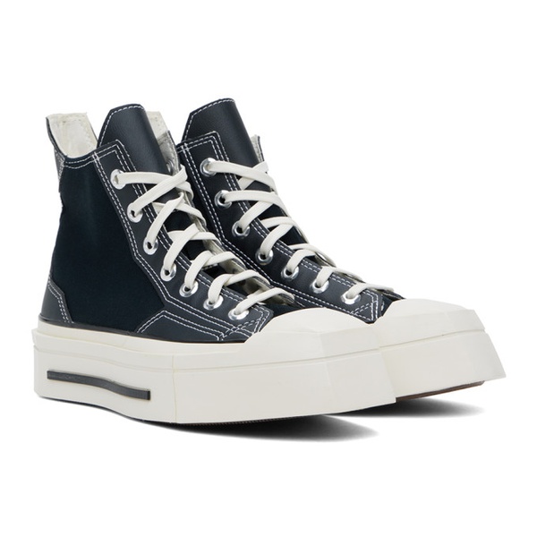  컨버스 Converse Black Chuck 70 De Luxe Squared High Top Sneakers 241799M236055