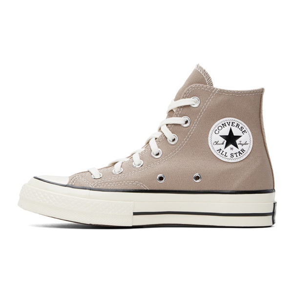  컨버스 Converse Taupe Chuck 70 High Top Sneakers 241799M236069