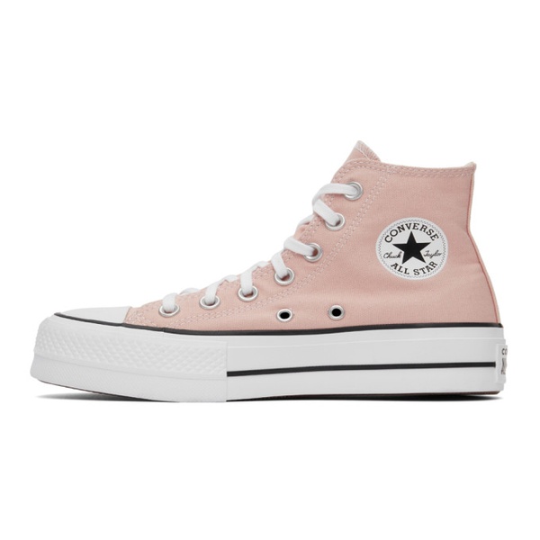  컨버스 Converse Pink Chuck Taylor All Star Lift Platform Sneakers 221799F127007