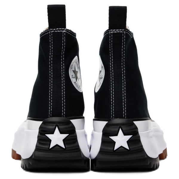  컨버스 Converse Black Run Star Hike Sneakers 232799M236008