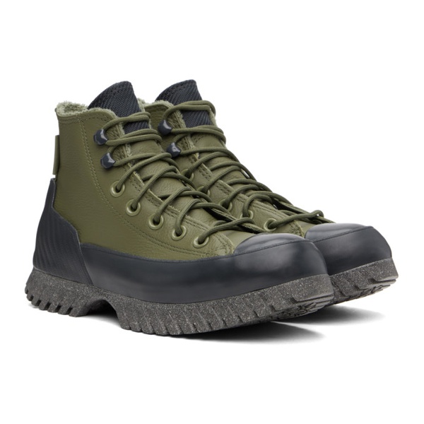  컨버스 Converse Green Lugged 2.0 Sneakers 231799F127109