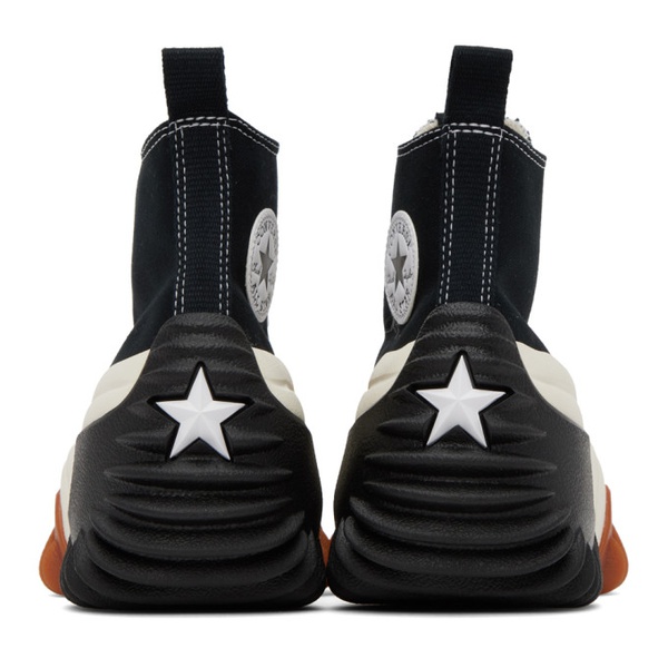  컨버스 Converse Black Run Star Motion Sneakers 231799F127021