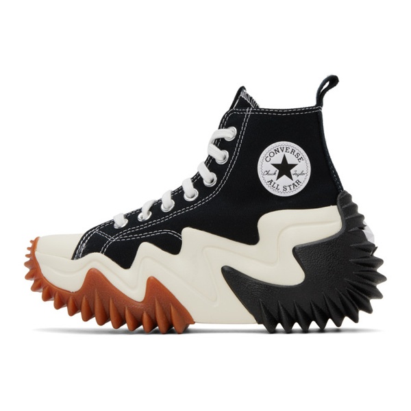  컨버스 Converse Black Run Star Motion Sneakers 231799F127021