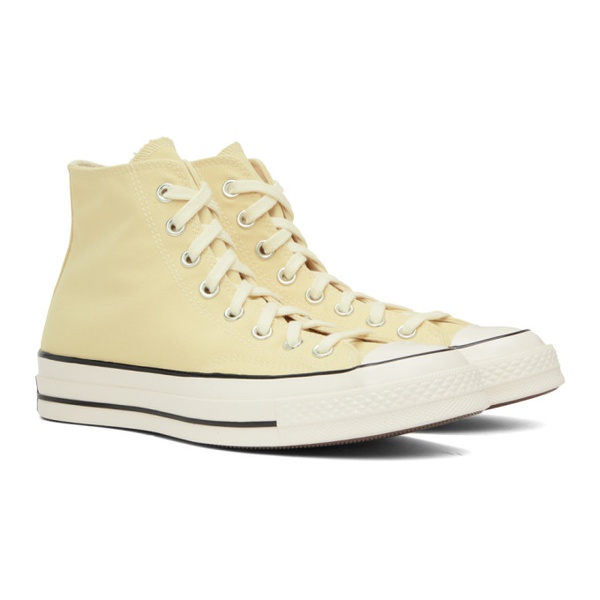  컨버스 Converse Yellow Chuck 70 Hi Sneakers 222799M236158