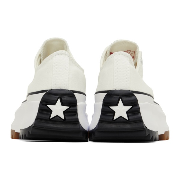  컨버스 Converse White Run Star Hike Sneakers 231799M237027