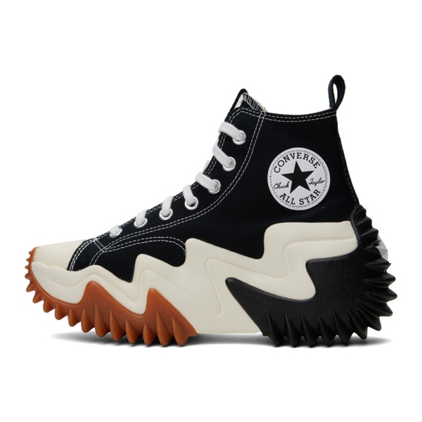  컨버스 Converse Black Run Star Motion Sneakers 222799M236040