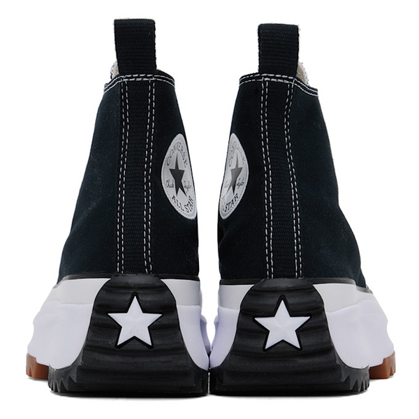  컨버스 Converse Black Run Star Hike High Top Sneakers 242799M236002