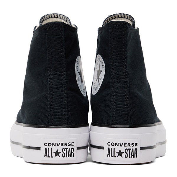  컨버스 Converse Black Chuck Taylor All Star Lift High Top Sneakers 242799M236009