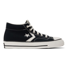 컨버스 Converse Black Star Player 76 Mid Top Sneakers 242799M236018