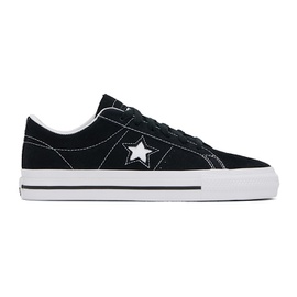 컨버스 Converse Black One Star Pro Low Top Sneakers 242799M237010