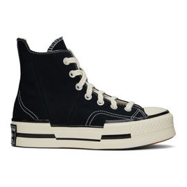 컨버스 Converse Black Chuck 70 Plus Sneakers 242799F127012