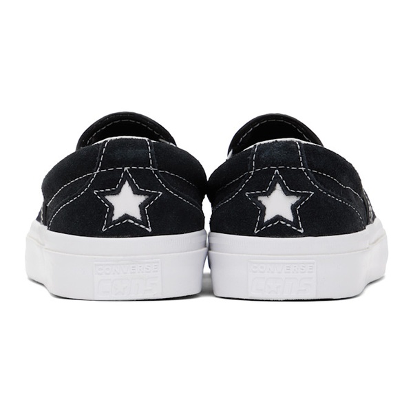 컨버스 Converse Black One Star CC Pro Suede Sneakers 242799M237008